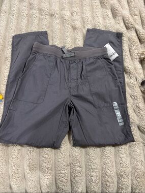Carters Gray Elastic-Waist Casual Pants